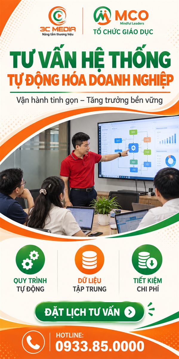 Tư vấn hệ thống tự động hóa doanh nghiệp - Thọ Nhất - Hotline 0933.85.0000