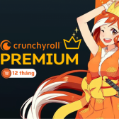 Mua tài khoản Crunchyroll Premium 12 Tháng Chỉ 390k